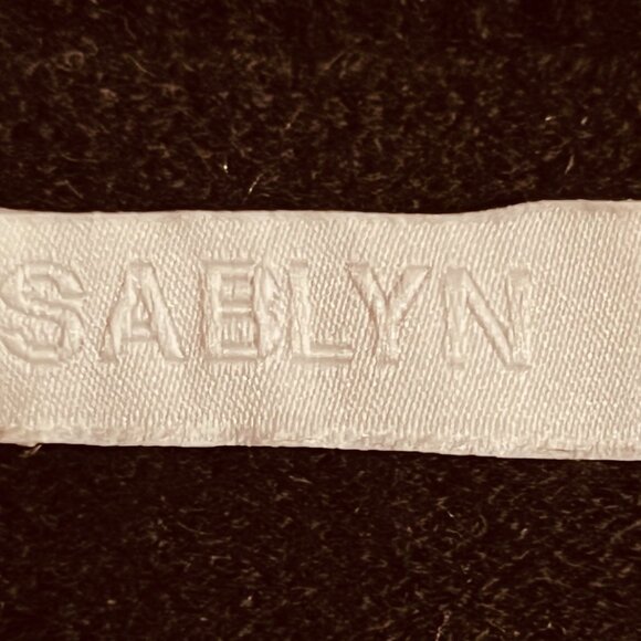 SABLYN Short Sleeve 100% Cashmere Crew Neck Sweater Top In Brown, M, EUC - Picture 6 of 6